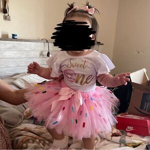First birthday outfit